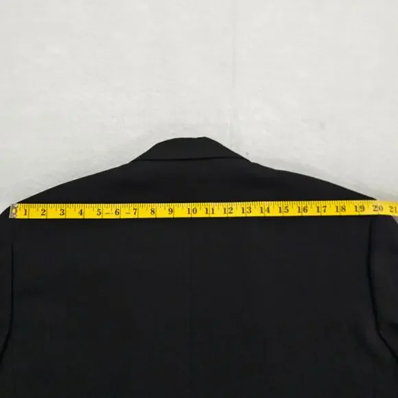 NWT Tuxedo Jacket Mens Size 42 Regular Applause Formal Wear Black Prom Wedding - Picture 12 of 16